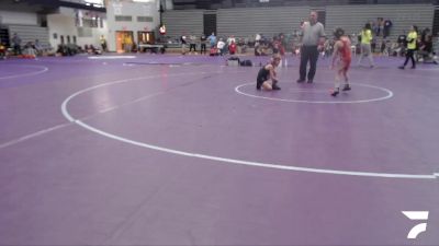 50-54 lbs Cons. Semi - Kaeldis Kallenberger, RHYNO ACADEMY Of WRESTLING vs Cruz Loudermilk, Prodigy Wrestling Club