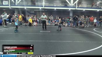 56 lbs Round 1 (8 Team) - Noah Ferrer, Iron Horse vs Conner Haynes, East Coast Elite