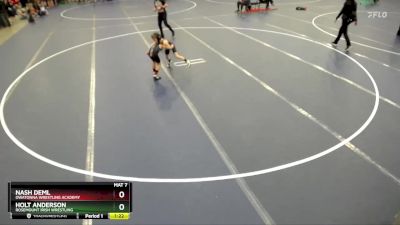 Cons. Round 2 - Holt Anderson, Rosemount Irish Wrestling vs Nash Deml, Owatonna Wrestling Academy