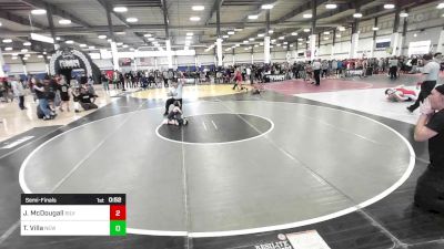 46 lbs Semifinal - Jackson McDougall, Silverback WC vs Tony Villa, New Mexico