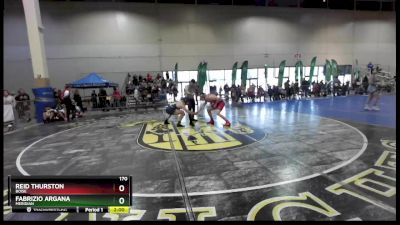 170 lbs Champ. Round 2 - Reid Thurston, Boise vs Fabrizio Argana, Meridian