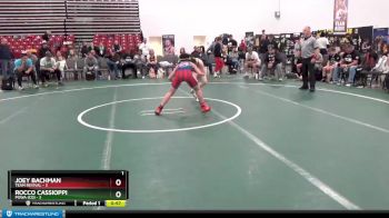 105 lbs Placement Matches (8 Team) - Joey Bachman, Team Revival vs Rocco Cassioppi, POWA (CO)