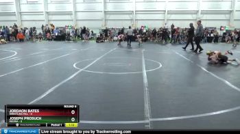 72 lbs Round 6 (8 Team) - Jordaon Bates, Wrestling Mill vs Joseph Prosuch, Medina