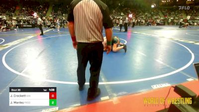 Round Of 16 - Jordan Crockett, 505 WC vs Jett Manley, Prodigy Wrestling