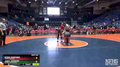 170 lbs Quarterfinal - Nydia Martinez, Joliet (Central) vs Jaida Johnson, Peoria (Richwoods)