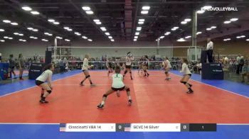 Cinncinatti VBA 14 vs GCVC 14 Silver - 2019 JVA Summerfest, 14 Premier 1