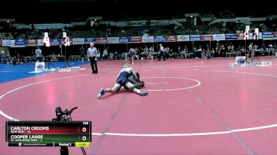 138 lbs Placement Matches (8 Team) - Cooper Lange, St. Augustine Prep vs Carlton Crooms, New Kent