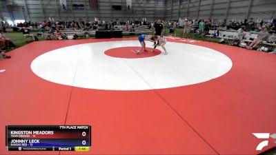 113 lbs Placement Matches (16 Team) - Kingston Meadors, Team Oregon vs Johnny Leck, Kansas Red