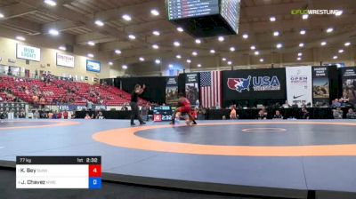 77kg Semis - Kamal Bey, Sunkist Kids vs Jon Jay Chavez, NYAC/FLWC