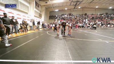 37 lbs Rr Rnd 2 - Rush Wilson, Barnsdall Youth Wrestling vs Waylon Pearson, Barnsdall Youth Wrestling