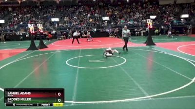 84 lbs Quarterfinal - Brooks Miller, ARC3 vs Samuel Adams, WAD1