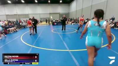 200 lbs 4th Wrestleback (16 Team) - Jazzmine Moore, Florida vs Halle Spears, Michigan Red