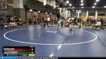 124 lbs Round 2 (6 Team) - Alyssa Ruiz, Texas Black vs Alexis Pehrson, Nebraska Vipers Red