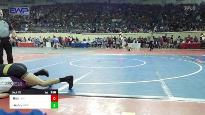 101 lbs Round Of 64 - Ike Burr, Jenks vs Jett Autry, Broken Arrow Junior High