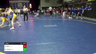 110 lbs Consy 3 - Gage Bell, Fort Lebeouf vs Aidan Carter, Erie