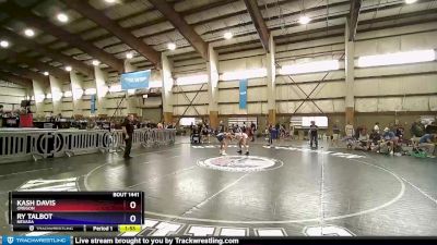 105 lbs Cons. Semi - Kash Davis, Oregon vs Ry Talbot, Nevada