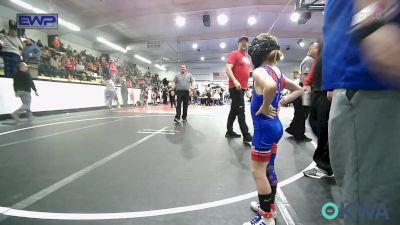 43-46 lbs Quarterfinal - Wesley Garza, Sperry Wrestling Club vs Roman Hicks, R.A.W.