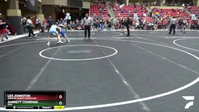 90 lbs Champ. Round 1 - Lex Johnston, Greater Heights Wrestling vs Garrett Cookman, Nixa