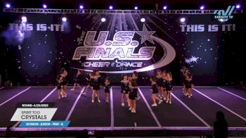 Spirit Too - Crystals [2023 L1.1 Junior - PREP - B 4/23/2023] 2023 The U.S. Finals: New Jersey