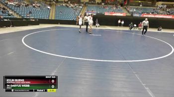 184 lbs 5th Place Match - 14 Daryus Webb, Avila vs Rylin Burns, Montana State-Northern