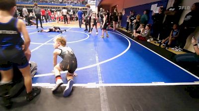 52 lbs Quarterfinal - Sage Zumwalt, Grove Takedown Club vs Luke Crain, Skiatook Youth Wrestling