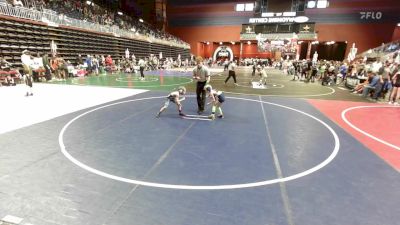 46 lbs Quarterfinal - Rowdy Baxter, Eastside United WC vs Knox Kafer, Matpac Wrestling ND