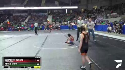 45 lbs Quarterfinal - Keylie Shipp, Beloit vs Elizabeth Rogers, Thunderbird