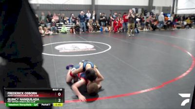 62 lbs Round 2 - Frederick Osborn, Askeo International Mat Club vs Quincy Nanquilada, Mat Demon Wrestling Club