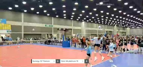 Synergy 15 Titanium vs Core VA platinum 15 - 2022 JVA World Challenge presented by Nike - Expo Only