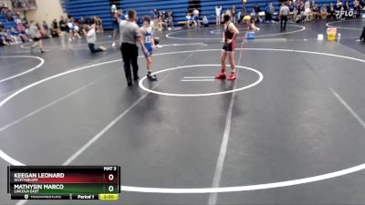 106 lbs Round 3 - Mathysin Marco, Lincoln East vs Keegan Leonard, Scottsbluff