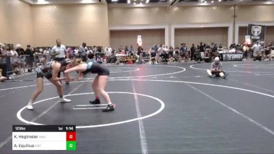 123 lbs Round Of 128 - Kaylynn Heglmeier, Aniciente TC vs Alyssa Equihua, Vista Murrieta