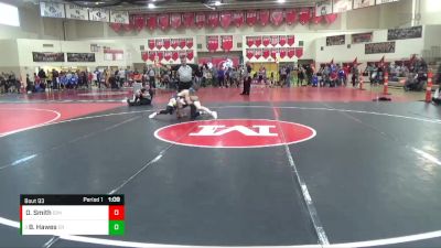 105 lbs Cons. Round 3 - Brayden Hawes, Elk River vs Owen Smith, STMA (St. Michael/Albertville)