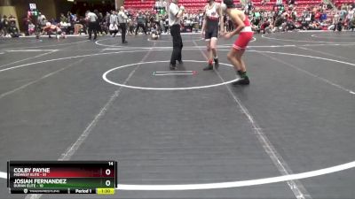 115 lbs Round 1 (6 Team) - Colby Payne, Midwest Elite vs Josiah Fernandez, Duran Elite