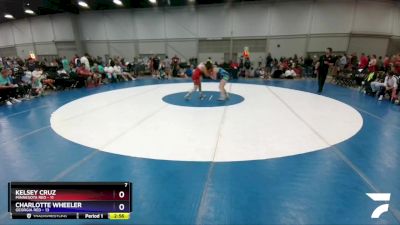 138 lbs Round 3 (8 Team) - Kelsey Cruz, Minnesota Red vs Charlotte Wheeler, Georgia Red