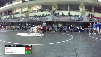 120 lbs Round 4 (8 Team) - Hayden Bear, Fairbury vs Kaden Kowalek, Kearney