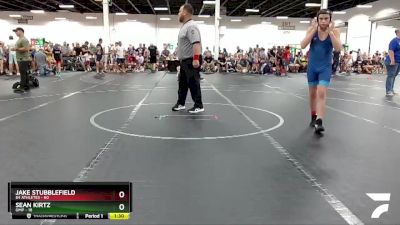 130 lbs Round 1 (4 Team) - Jake Stubblefield, 84 Athletes vs Sean Kirtz, OMP