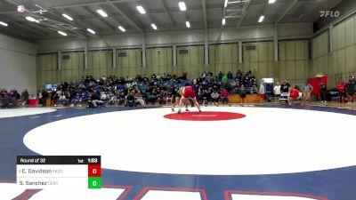 197 lbs Round Of 32 - Christian Davidson, Paso Robles vs Simon Sanchez, Centennial