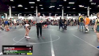 84 lbs Round 2 (8 Team) - Chase Young, Bitetto Trained vs Xavier Bernthal, NC National Team