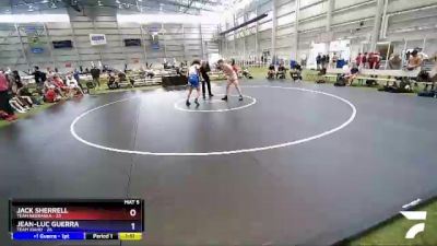 160 lbs Placement Matches (8 Team) - Jack Sherrell, Team Nebraska vs Jean-luc Guerra, Team Idaho