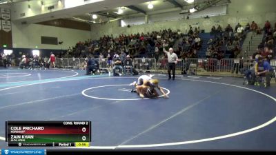 126 lbs Cons. Round 2 - Cole Prichard, Nordhoff vs Zain Khan, Alta Loma