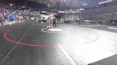 67 lbs Champ. Round 2 - Wyatt Bechtold, Forks Wrestling Club vs Alex Bowie, Gig Harbor Grizzlies Wrestling Club