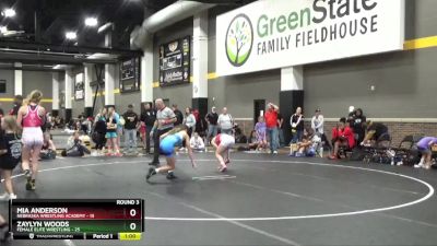 120 lbs Round 3 (4 Team) - Isla Schemmel, Female Elite Wrestling vs Reese Anderson, Nebraska Wrestling Academy