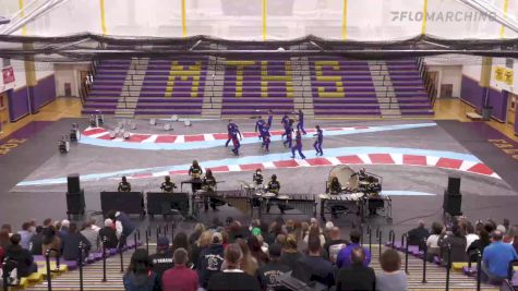 Hopewell Valley Central HS "Pennington NJ" at 2022 WGI Perc/Winds Monroe Township Regional