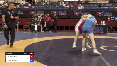 67 lbs Champ. Round 2 - Aidan Nutter, New York Athletic Club vs Colton Parduhn, Interior Grappling Academy