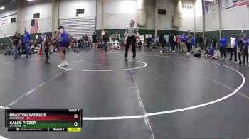 110 lbs Round 3 (6 Team) - Braxton Widrikis, Grandview vs Caleb Pitzer, Jr Titans