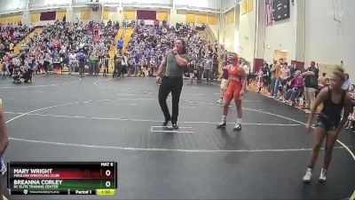 140 lbs Round 1 - Breanna Corley, KC Elite Trainng Center vs Mary Wright, Mauldin Wrestling Club