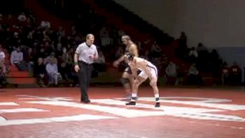 165lbs Donnie Jones wvu- vs. Jarrod King Edinboro-