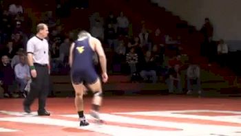 174lbs Matt Weston wvu- vs. Phil Moricone Edinboro-