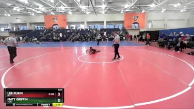 125 lbs Cons. Semi - Lee Rubin, RIT vs Matt Griffin, TCNJ