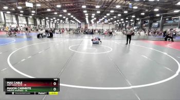 140 lbs Rd# 9- 2:15pm Saturday Final Pool - Mason Carnrite, Virginia Hammers vs Max Cable, East Coast Elite